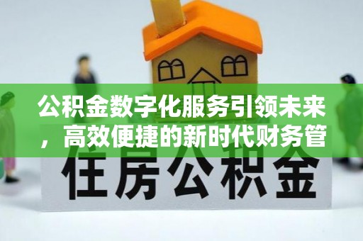 七星公积金数字化服务引领未来，高效便捷的新时代财务管理