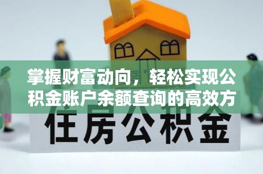 七星掌握财富动向，轻松实现公积金账户余额查询的高效方式