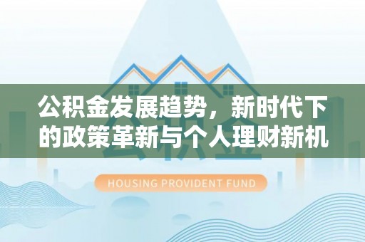 七星公积金发展趋势，新时代下的政策革新与个人理财新机遇