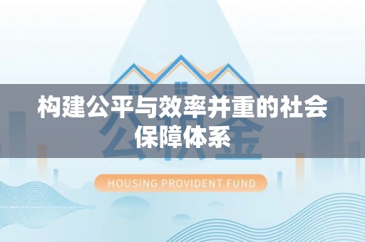 七星构建公平与效率并重的社会保障体系