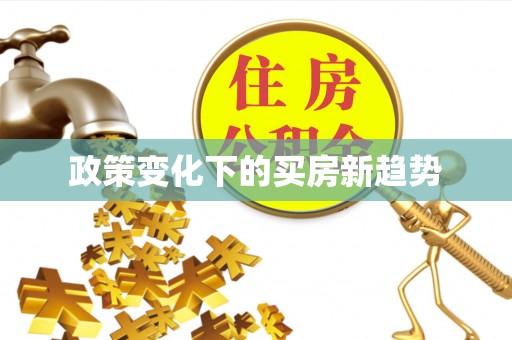 七星政策变化下的买房新趋势