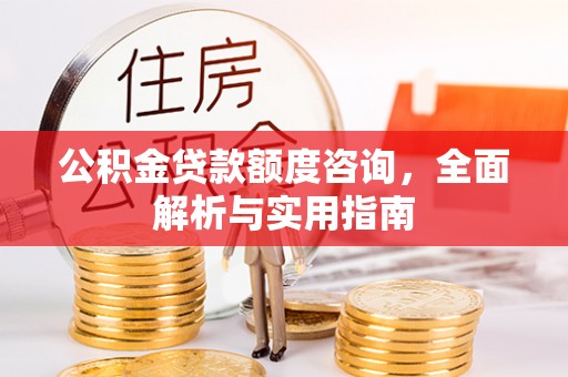 七星公积金贷款额度咨询，全面解析与实用指南