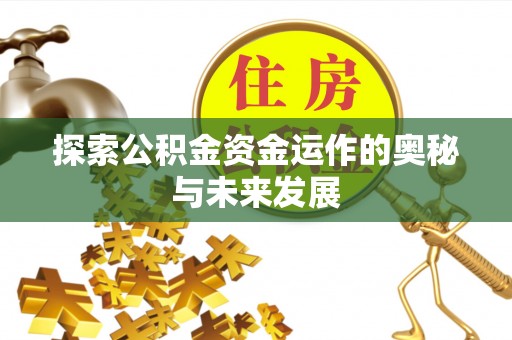 七星探索公积金资金运作的奥秘与未来发展